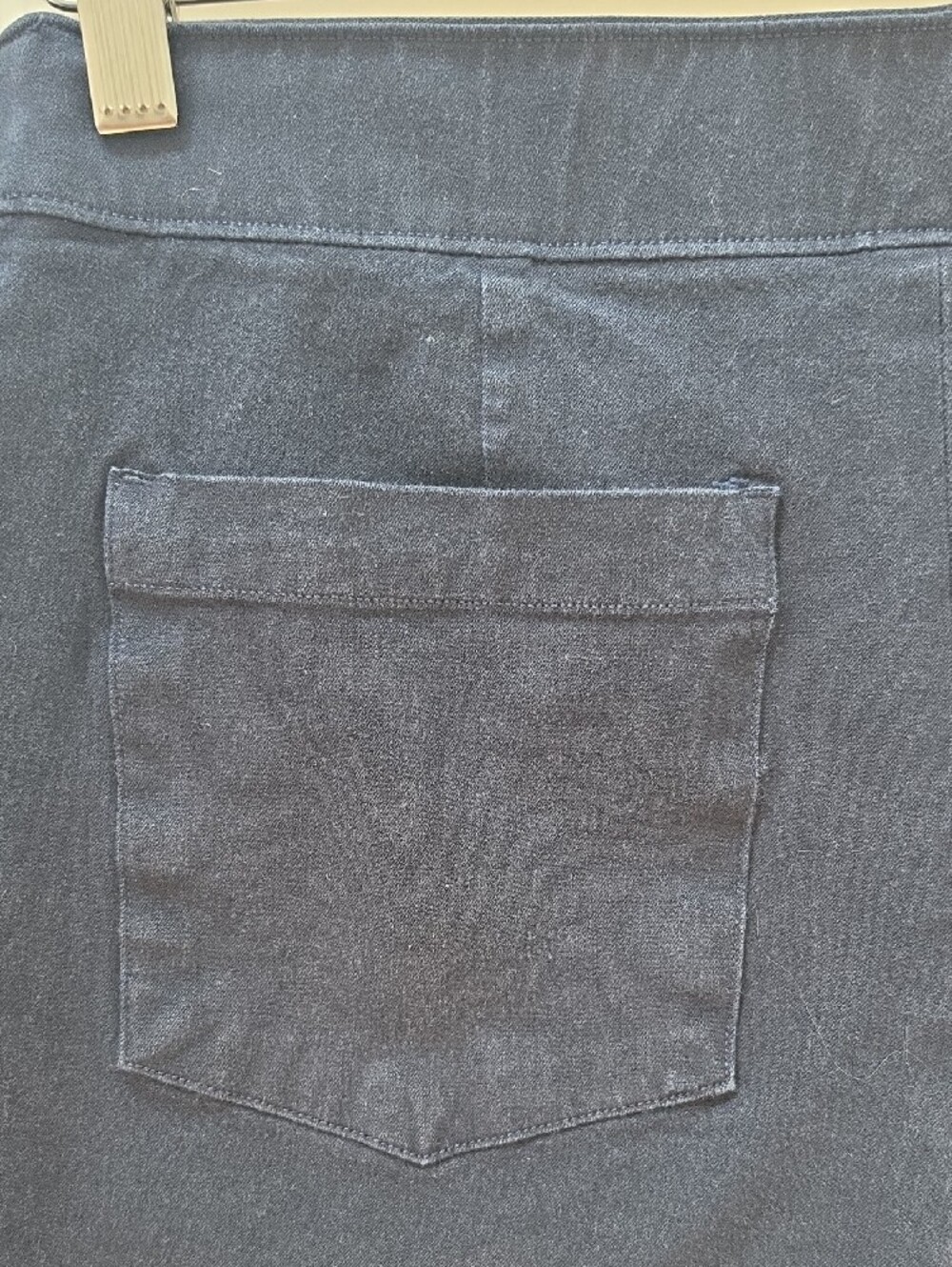 SPANX Navy High-Rise Bermuda Shorts - Picture 5 of 7